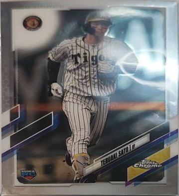 Teruaki Sato #191 Baseball Cards 2021 Topps NPB