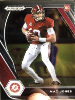 Mac Jones #DPA-MAC Football Cards 2021 Panini Prizm Draft Picks Autographs