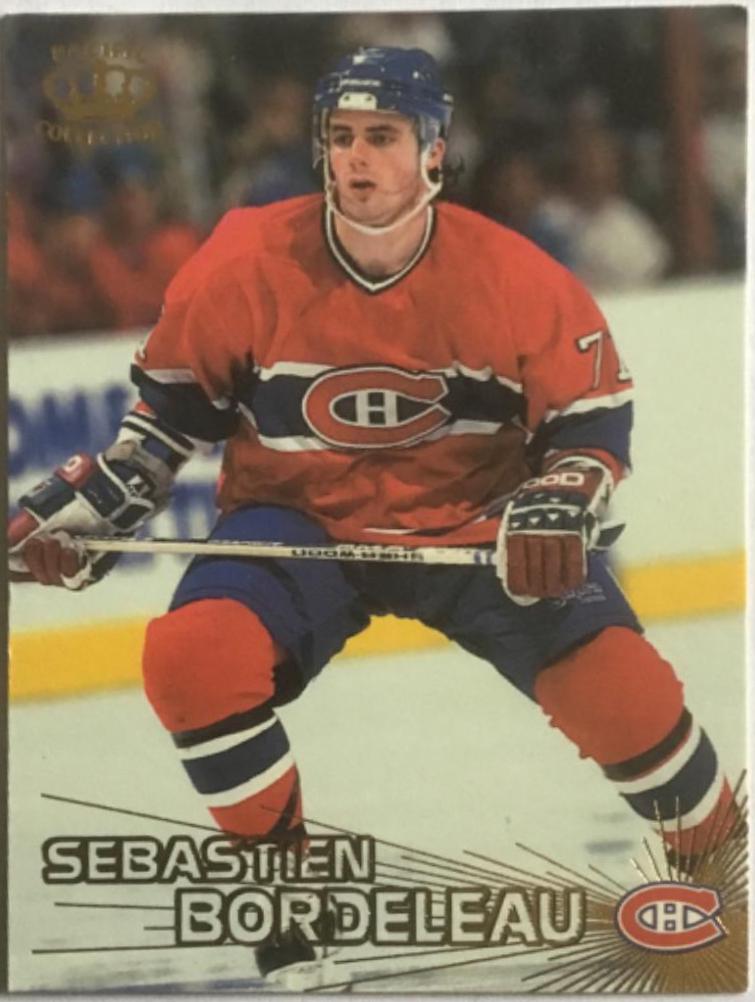 Sebastien Bordeleau #194 Hockey Cards 1997 Pacific Crown
