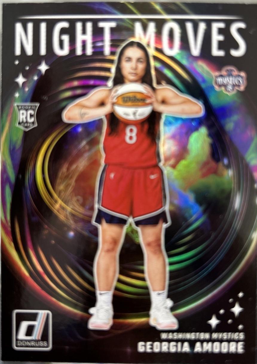 Georgia Amoore #15 2025 Panini Donruss WNBA Night Moves