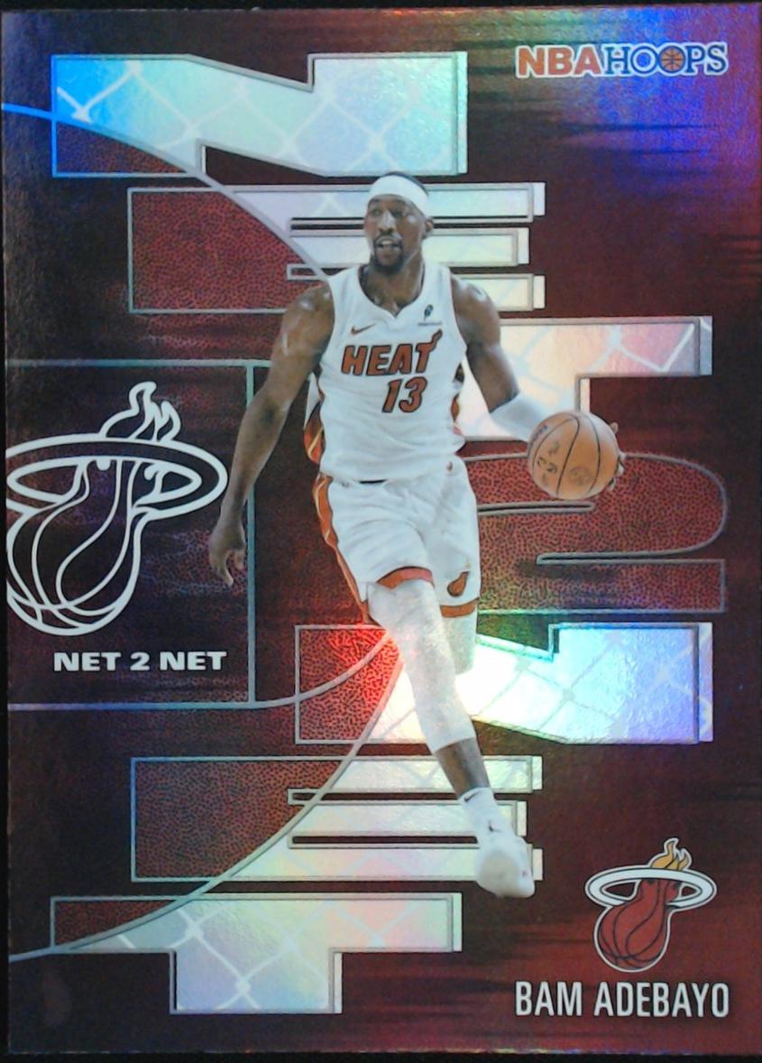 Bam Adebayo #NTN-1 Prices | 2025 Topps NBA Hoops Net 2 Net