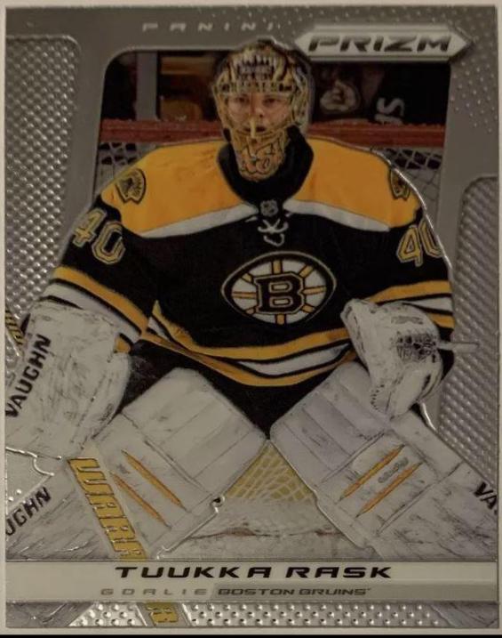 Tuukka Rask #4 Hockey Cards 2013 Panini Prizm