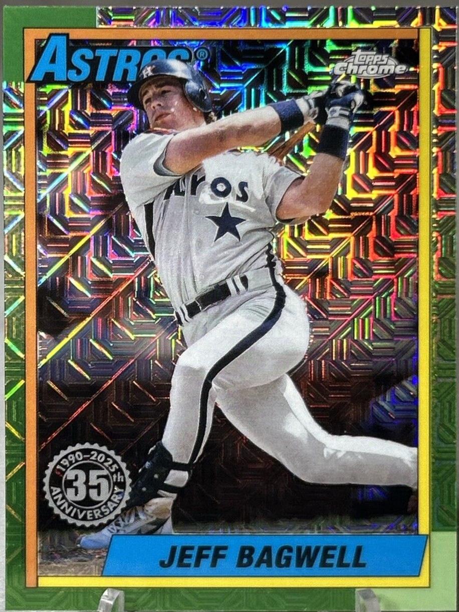 Jeff Bagwell #T90C-31 Baseball Cards 2025 Topps 1990 Chrome