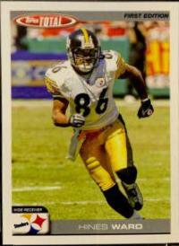 Hines Ward #5 Football Cards 2004 Topps Total