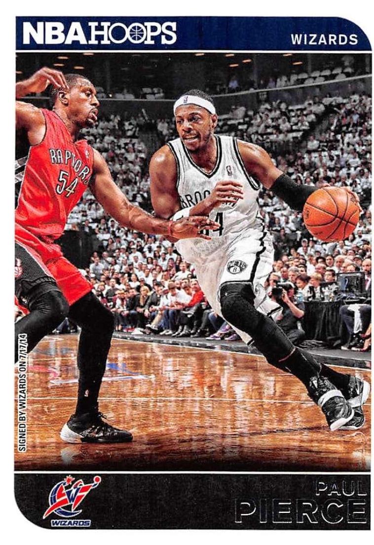 Paul Pierce #33 Basketball Cards 2014 Panini Hoops