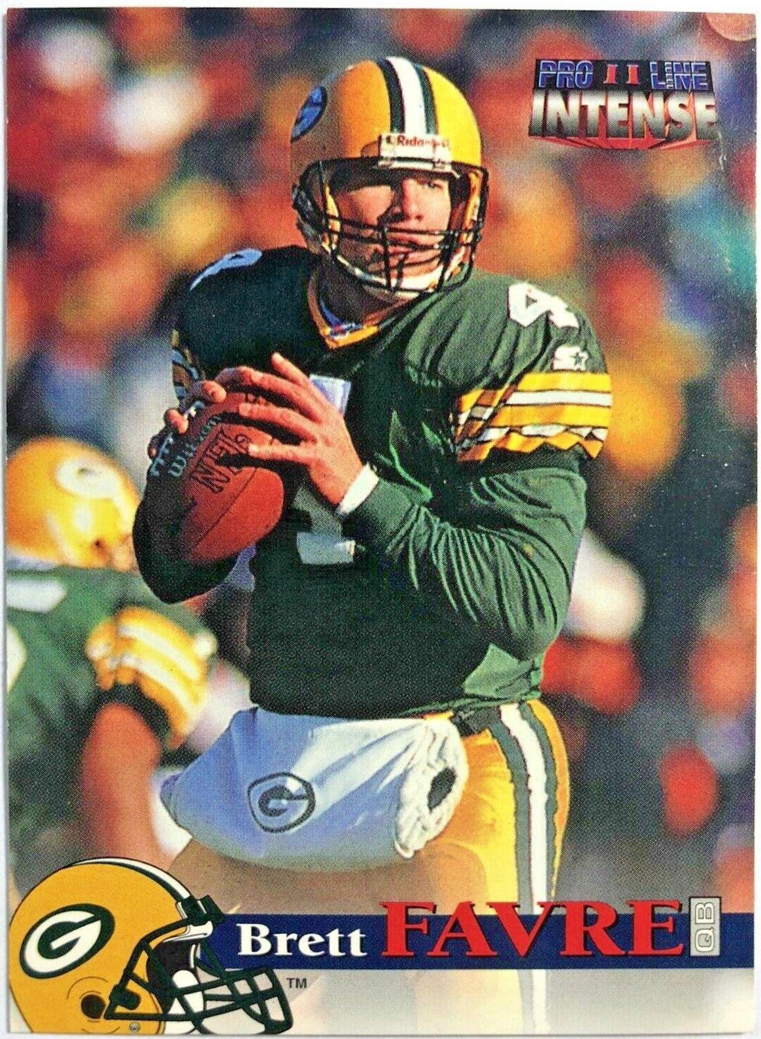 Brett Favre #88 1996 Pro Line II Intense Football