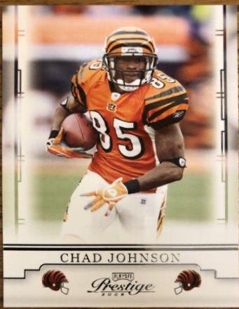 Chad Johnson #22 Football Cards 2008 Playoff Prestige