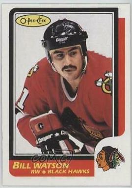 Bill Watson #151 Hockey Cards 1986 O-Pee-Chee