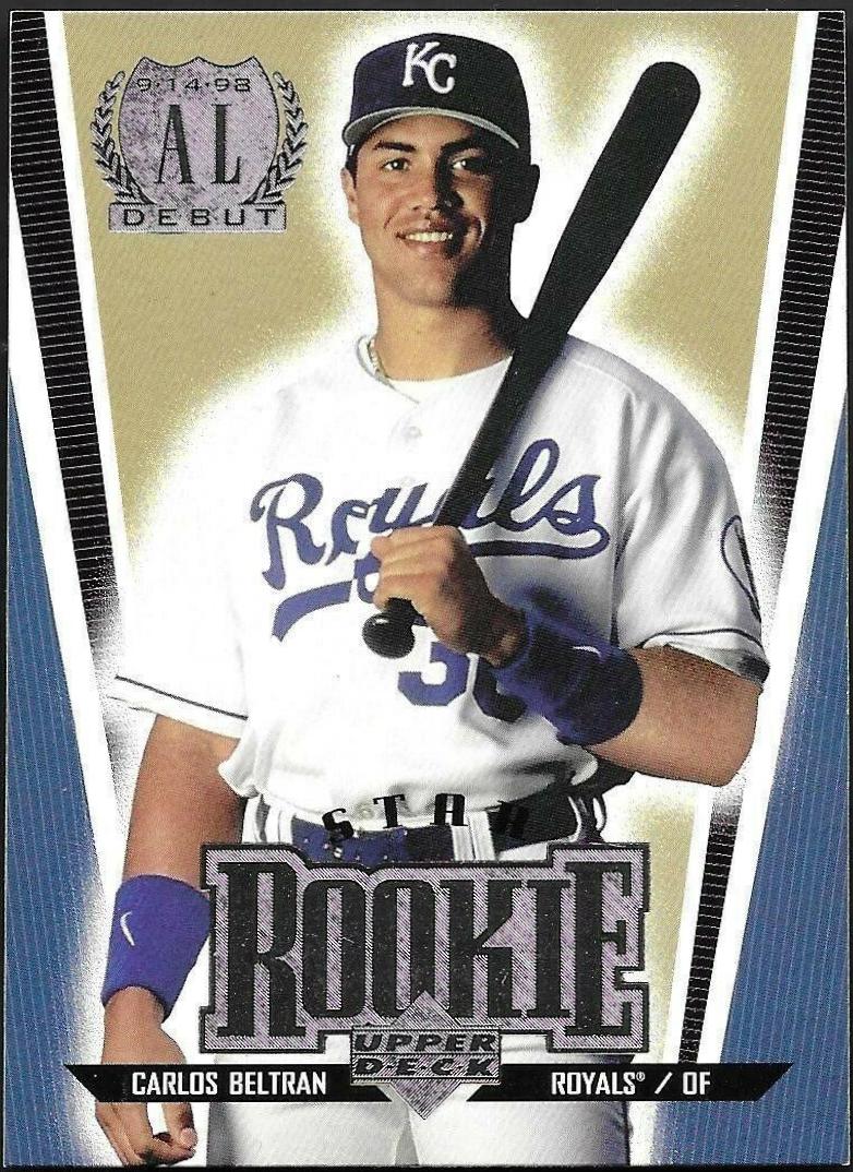 Carlos Beltran #287 Baseball Cards 1999 Upper Deck