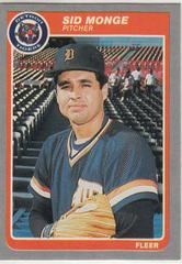 Sid Monge #17 Baseball Cards 1985 Fleer Prices