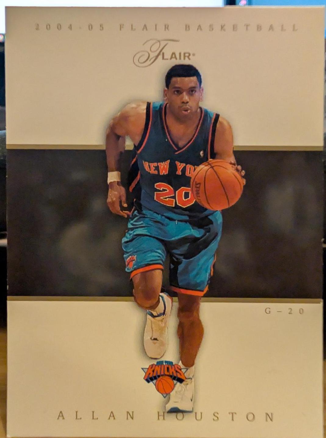 Allan Houston #25 2004-05 Flair Basketball