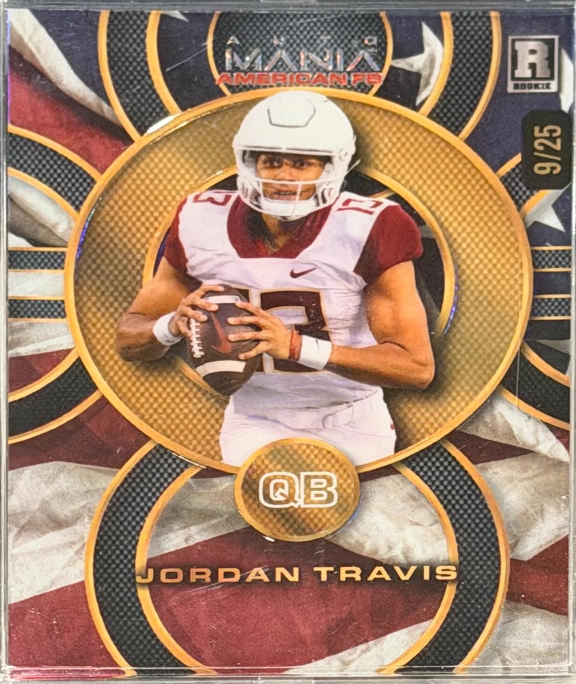 Jordan Travis #AMACP-JT 2024 Wild Card Automania Football