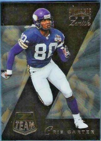 Cris Carter #6 Football Cards 1996 Zenith Z Team