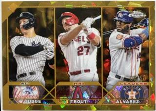 Aaron Judge, Mike Trout, Yordan Alvarez