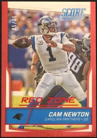 Cam Newton #43 2016 Panini Score Football