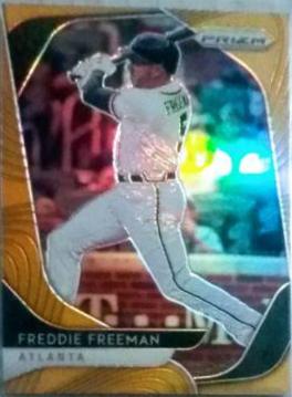Freddie Freeman #166 2020 Panini Prizm Baseball