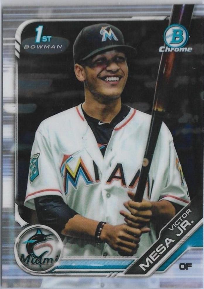 Victor Mesa Jr. #BCP-104 Baseball Cards 2019 Bowman Chrome Prospects