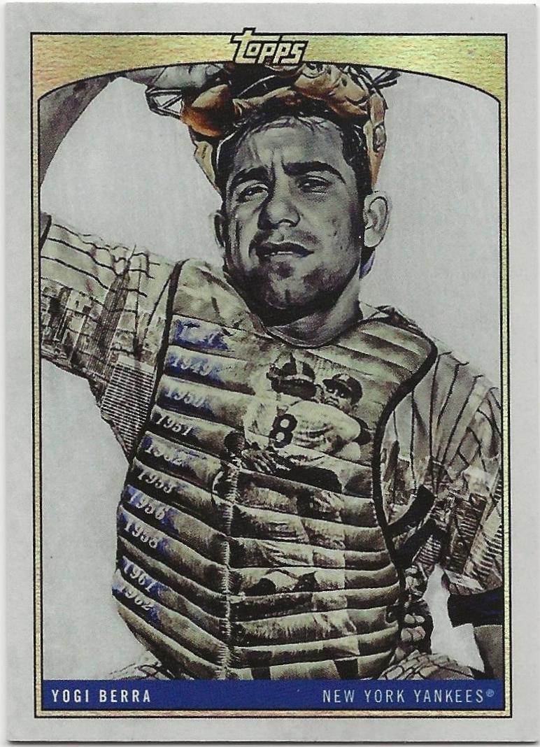 Yogi Berra #15 2022 Topps X Lauren Taylor Baseball