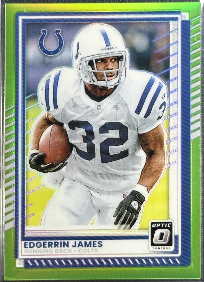 Edgerrin James [Lime Green] #185