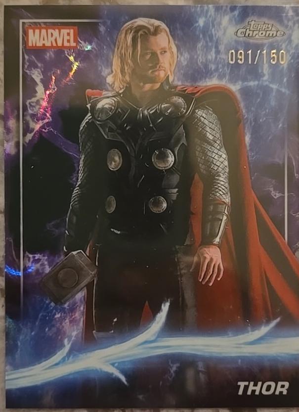Thor [Agatha Lava Refractor] #134 Prices | Marvel 2025 Topps Chrome ...