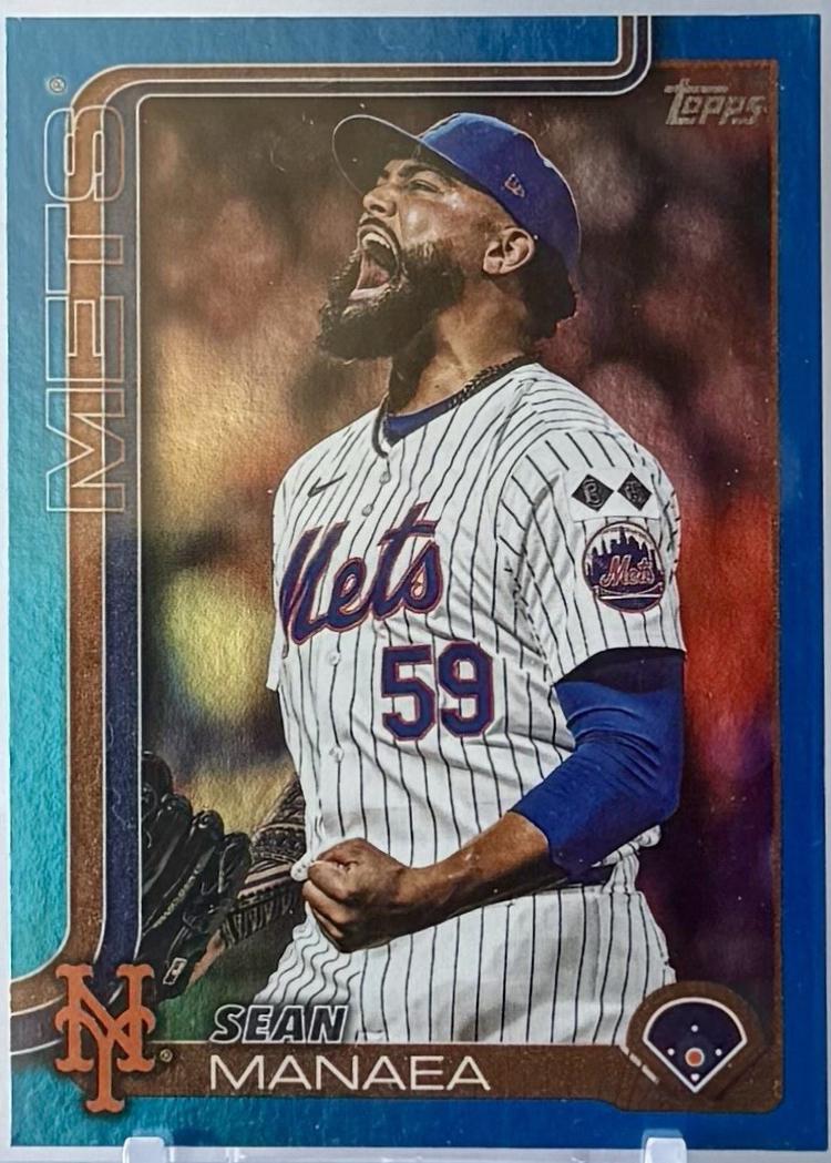 Sean Manaea [Blue Rainbow Foil] #354