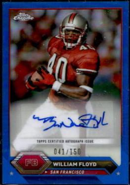 William Floyd [Blue Refractor] #TCA-WF