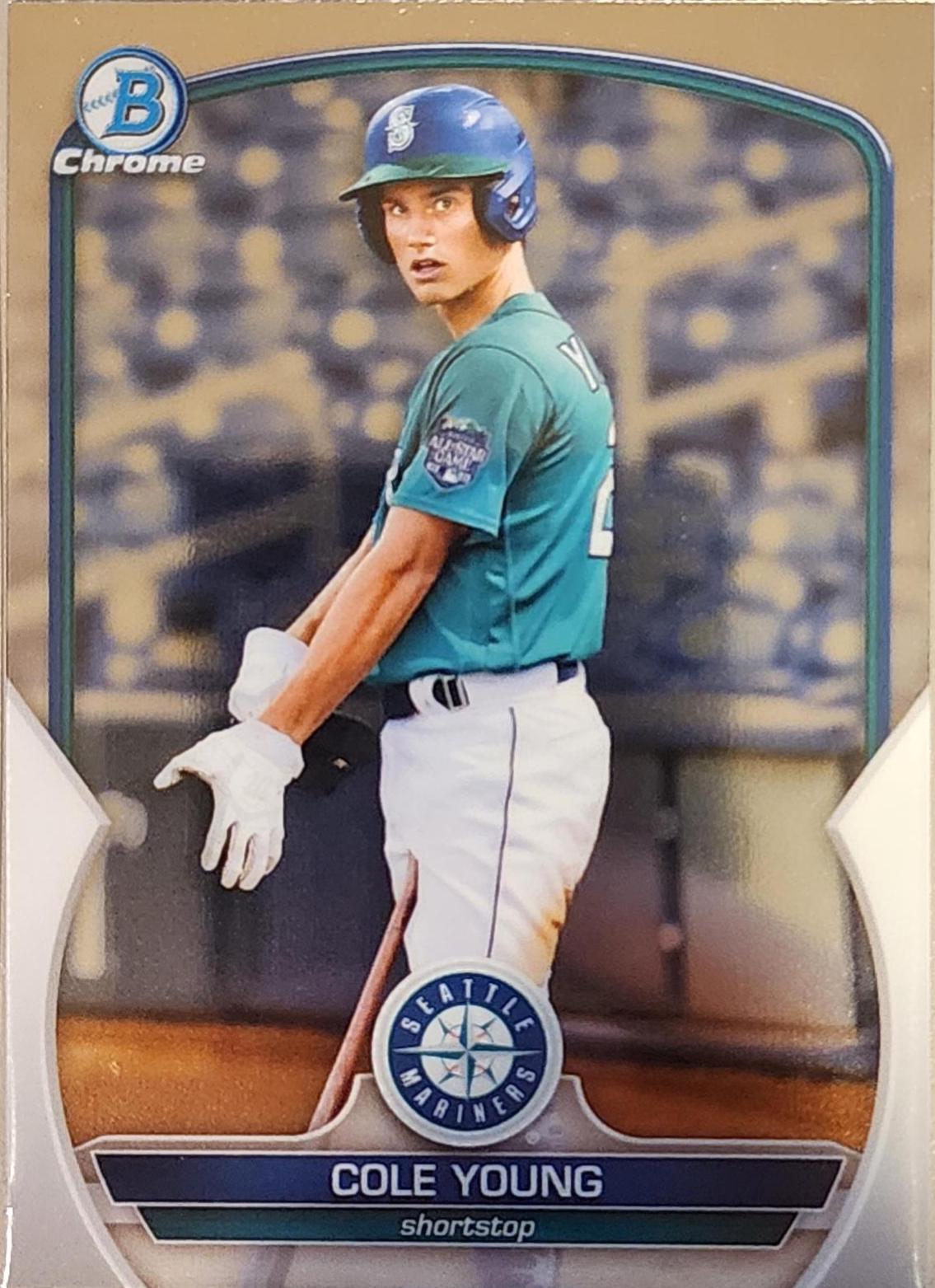 Cole Young #BCP-9 2023 Bowman Chrome Prospects Baseball