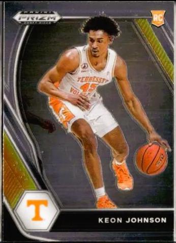 Keon Johnson #7 Basketball Cards 2021 Panini Prizm Draft Picks