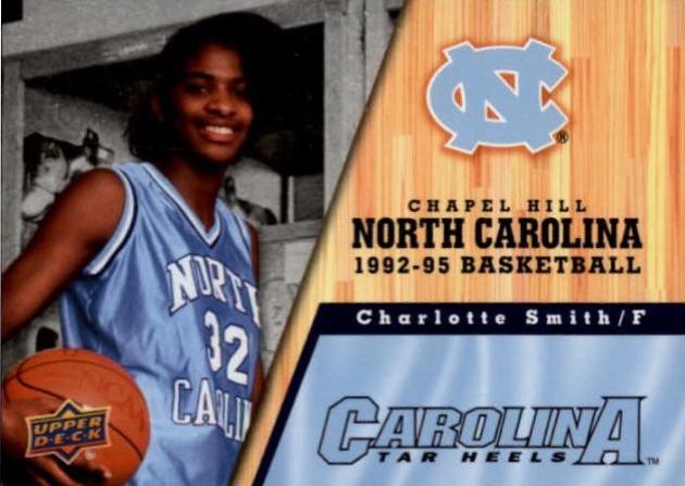 Charlotte Smith #66 2010 Upper Deck North Carolina Tar Heels Basketball