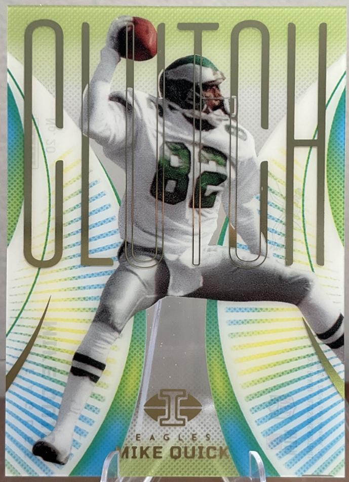 Mike Quick #20 Football Cards 2024 Panini Illusions Clutch