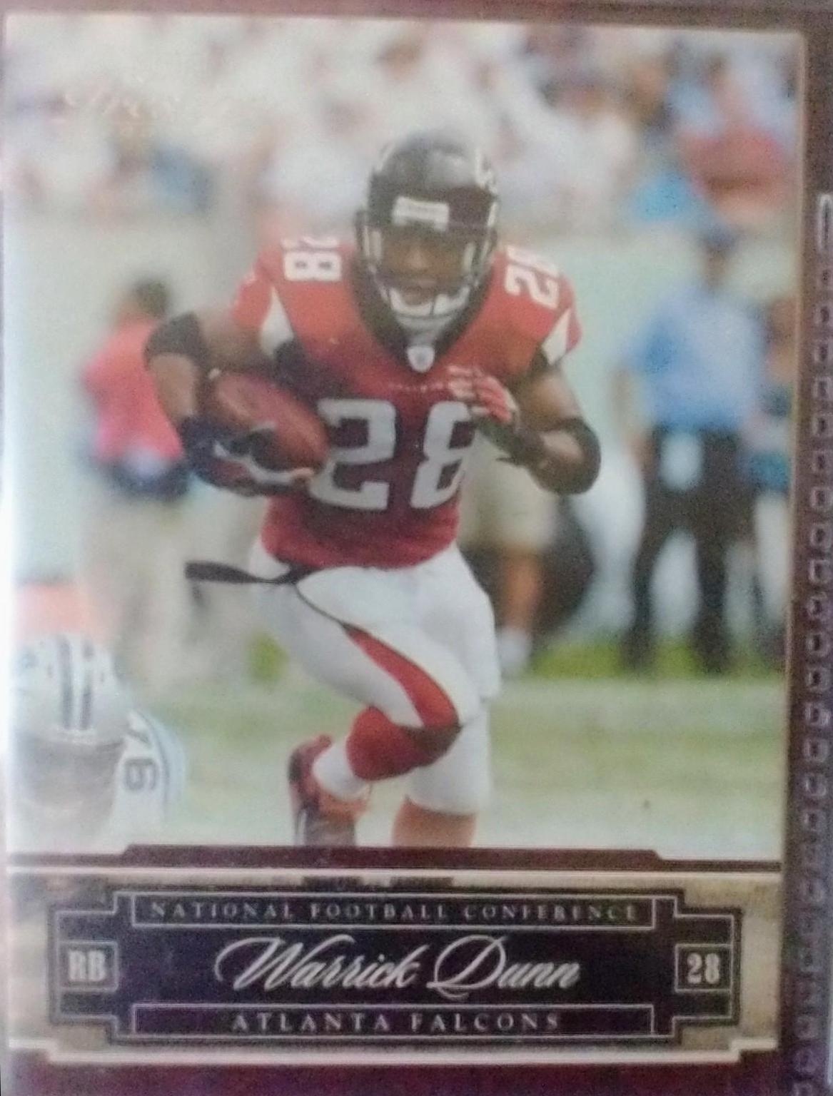 Warrick Dunn #9 Football Cards 2007 Playoff Prestige