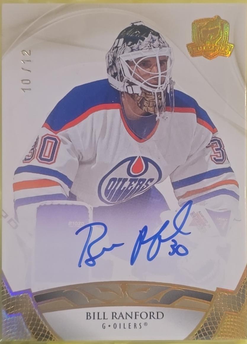 Bill Ranford [Gold Spectrum Autograph] #20