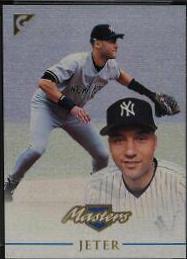Derek Jeter #109 Baseball Cards 1999 Topps Gallery
