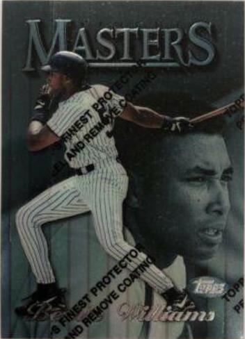 Bernie Williams #107 Baseball Cards 1997 Finest Embossed
