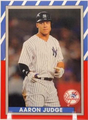 Aaron Judge #118 Baseball Cards 2018 Topps Throwback Thursday