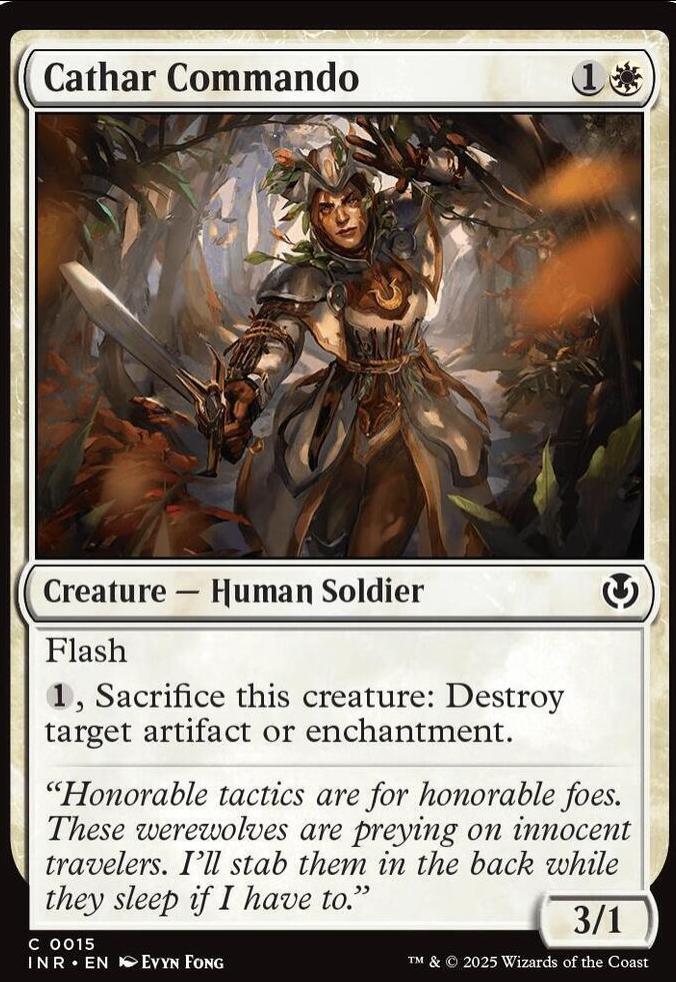 Cathar Commando #15 Magic Innistrad Remastered