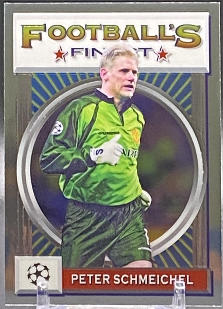 Peter Schmeichel #15 2021 Topps Finest Flashbacks UEFA