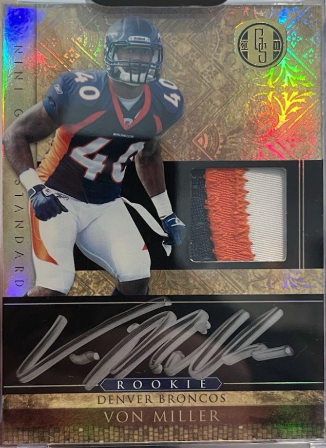 Von Miller #252 2011 Panini Gold Standard Football