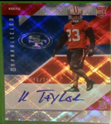 Kelvin Taylor #175 Football Cards 2016 Panini Unparalleled