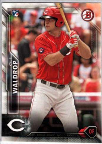 Kyle Waldrop #139 Baseball Cards 2016 Bowman