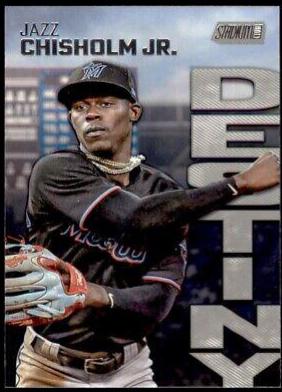Jazz Chisholm Jr. #4B Baseball Cards 2022 Stadium Club Dynasty and Destiny