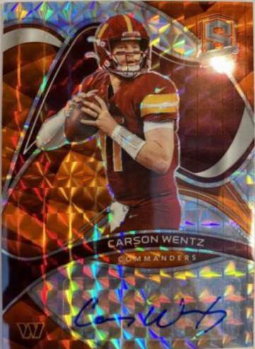 Carson Wentz [Orange] #SIG-CWE