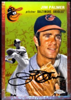 Jim Palmer [Cream Black Refractor] #433