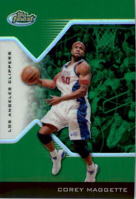 Corey Maggette #4 Basketball Cards 2004 Finest