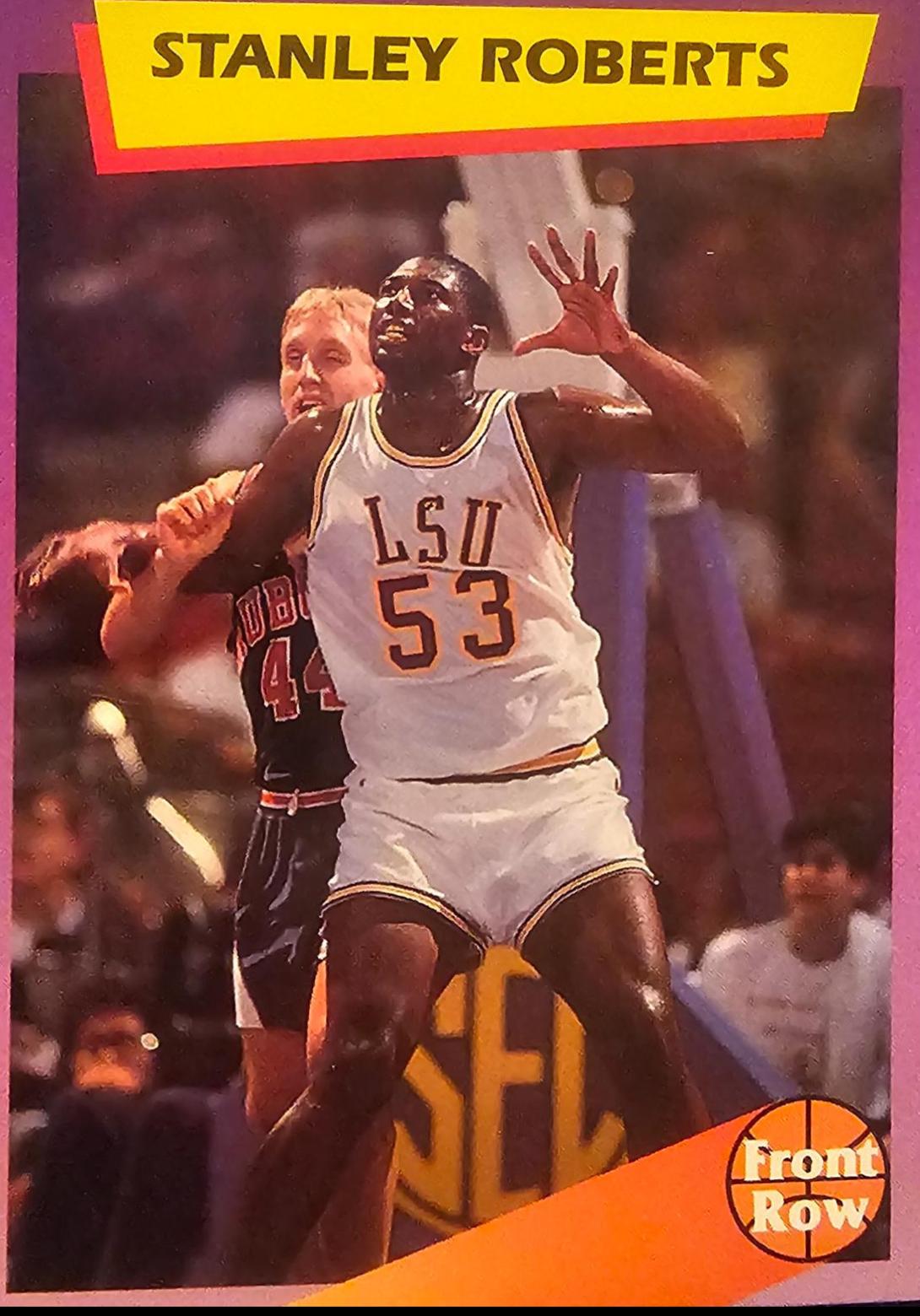 Stanley Roberts #89 1992 Front Row Dream Picks Basketball