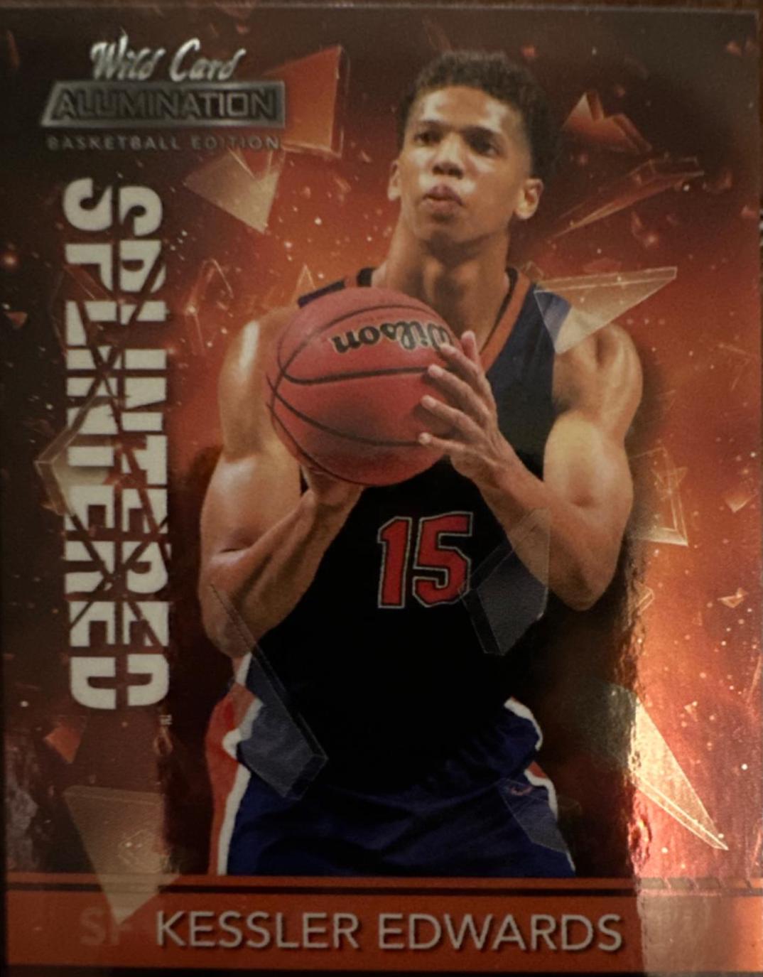 Kessler Edwards #ASP-35 2022 Wild Card Alumination Basketball