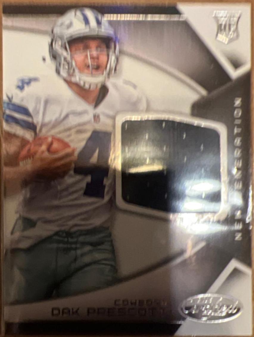 Dak Prescott #29 Football Cards 2016 Panini Certified New Generation Jerseys