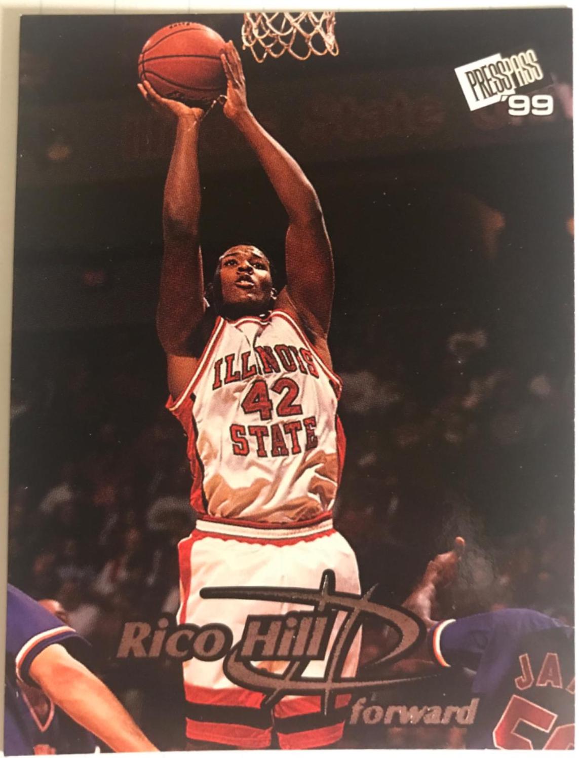 Rico Hill #24 Basketball Cards 1999 Press Pass