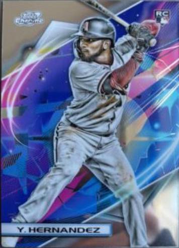 Yonny Hernandez #57 Baseball Cards 2022 Topps Cosmic Chrome
