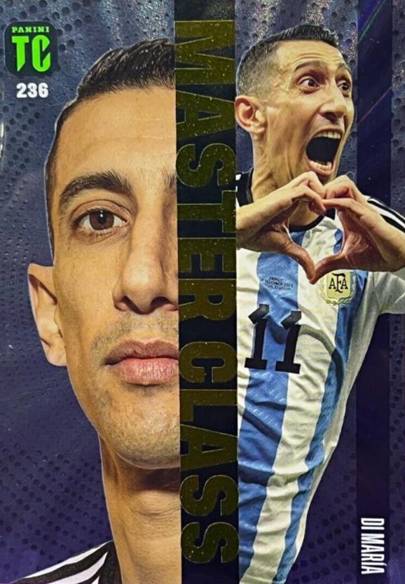 Angel Di Maria #236 Soccer Cards 2023 Panini Top Class